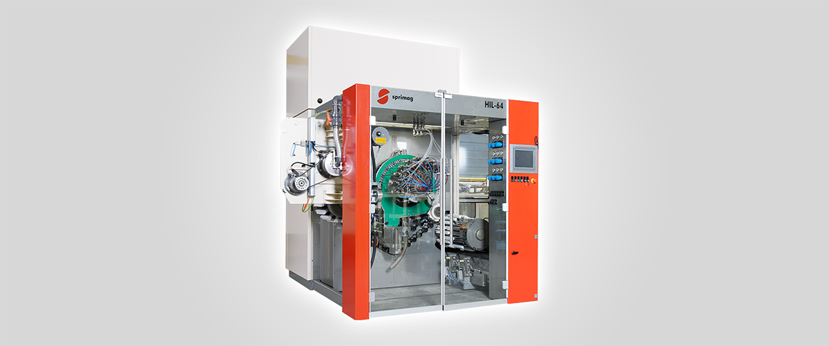 Market introduction of the HIL-64  internal coating machine with triple coating