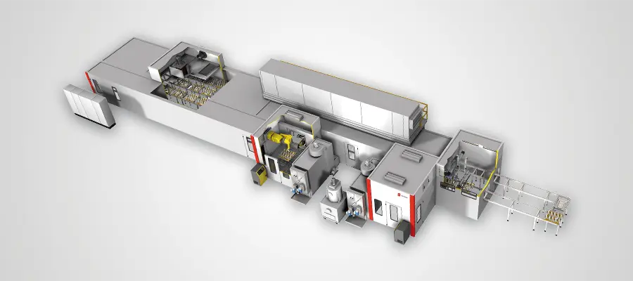 Robot Shuttle Coating Machine